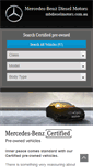 Mobile Screenshot of pre-owned.mbdieselmotors.com.au
